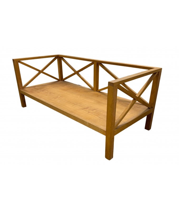 Teak Tuxedo Arm Daybed Teak Tuxedo Arm Daybed