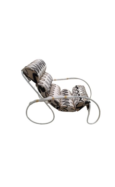 Walter Lamb Style Outdoor Steel Lounge Chair Walter Lamb Style Outdoor Steel Lounge Chair