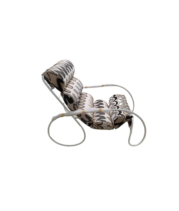 Walter Lamb Style Outdoor Steel Lounge Chair Walter Lamb Style Outdoor Steel Lounge Chair