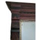 Antique Eastlake Carved Walnut Pier Mirror & Table - Set