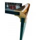 1970s Leon Rosen for Pace Collection Brass & Glass Waterfall Coffee Table