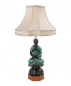 Seated Buddha Table Lamp 