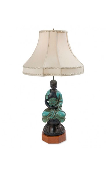 Seated Buddha Table Lamp 